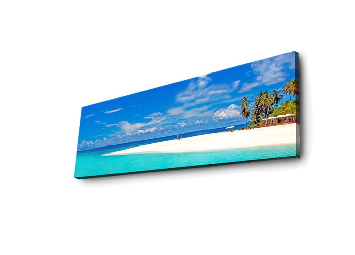Wallity Lienzo Decorativo Iluminado con LEDs 30 x 90 cm Multicolor Wallity Lienzo Decorativo Iluminado con LEDs 30 x 90 cm Multicolor